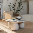 TOV Furniture Rahul Cream Coffee Table
