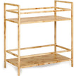 TOV Furniture Destin Natural Burl Contract-Grade Bar Cart