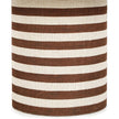 TOV Furniture Lyra Natural Striped Cotton Jute Contract-Grade Coffee Table