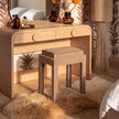TOV Furniture Kora Cotton Jute Contract-Grade Accent Stool