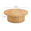 TOV Furniture Acadia Rattan Coffee Table