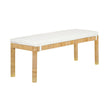 TOV Furniture Amara Rattan Bench