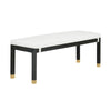 TOV Furniture Amara Rattan Bench