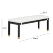 TOV Furniture Amara Rattan Bench