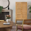TOV Furniture Amara Rattan Cabinet