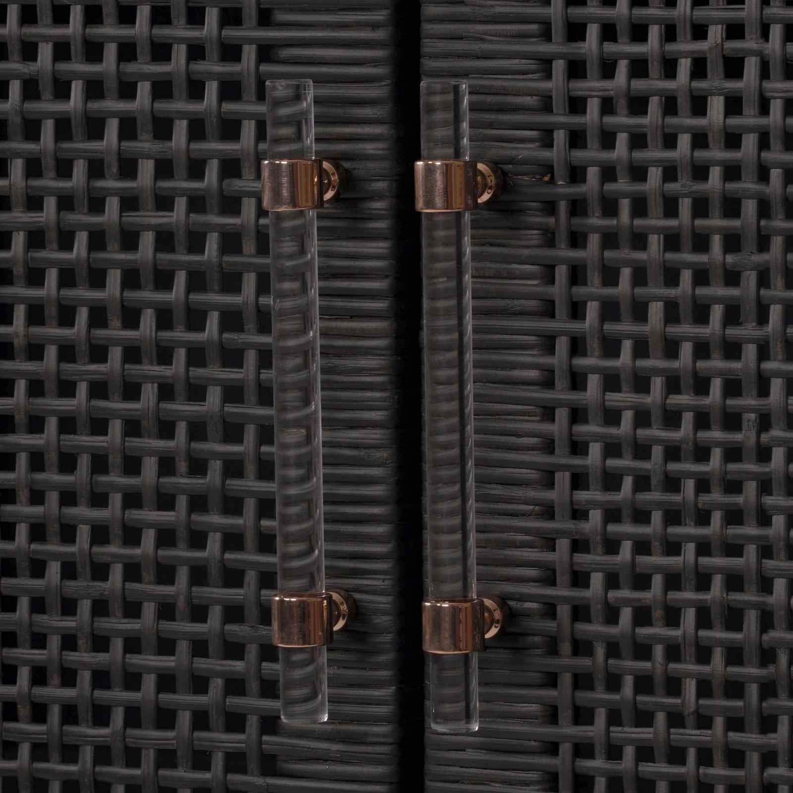 TOV Furniture Amara Rattan Cabinet
