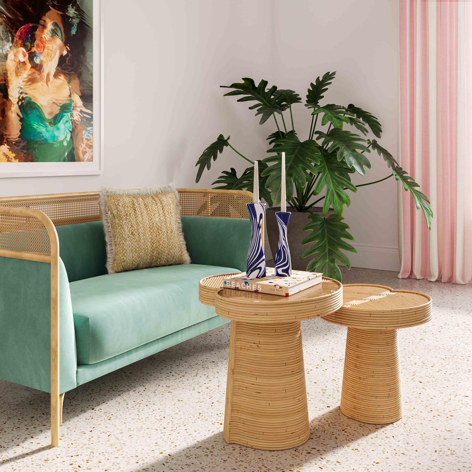 TOV Furniture Felicia Lilypad Side Table