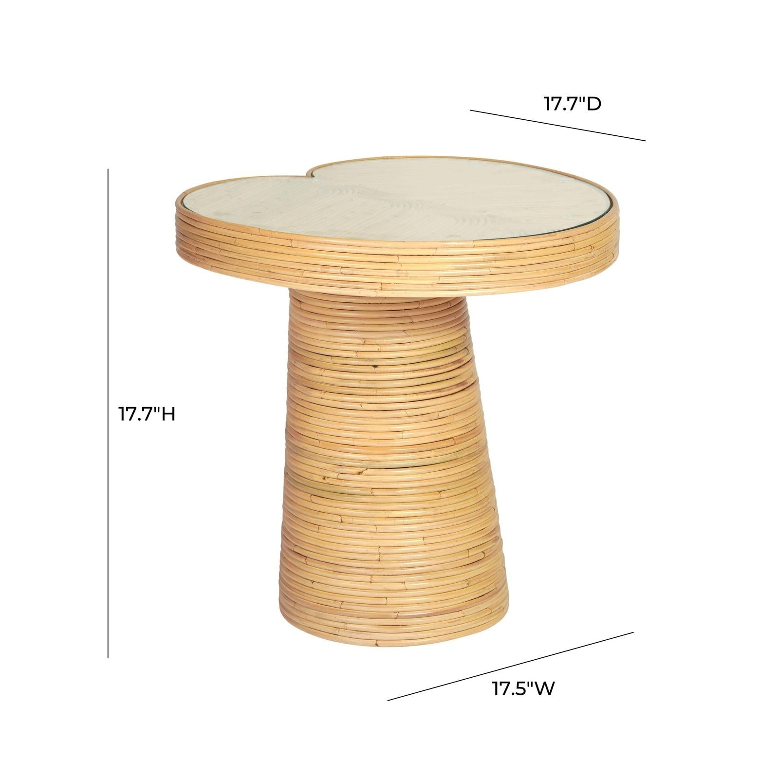 TOV Furniture Felicia Lilypad Side Table