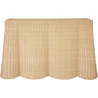 TOV Furniture Egan Natural Rattan Console Table
