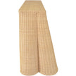 TOV Furniture Egan Natural Rattan Console Table