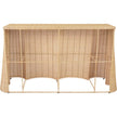TOV Furniture Egan Natural Rattan Console Table