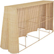 TOV Furniture Egan Natural Rattan Console Table