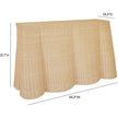 TOV Furniture Egan Natural Rattan Console Table