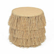 TOV Furniture Luau Natural Rattan Round End Table