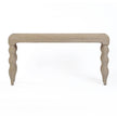 TOV Furniture Vicky Natural Woven Seagrass Console Table