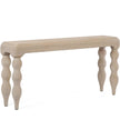 TOV Furniture Vicky Natural Woven Seagrass Console Table