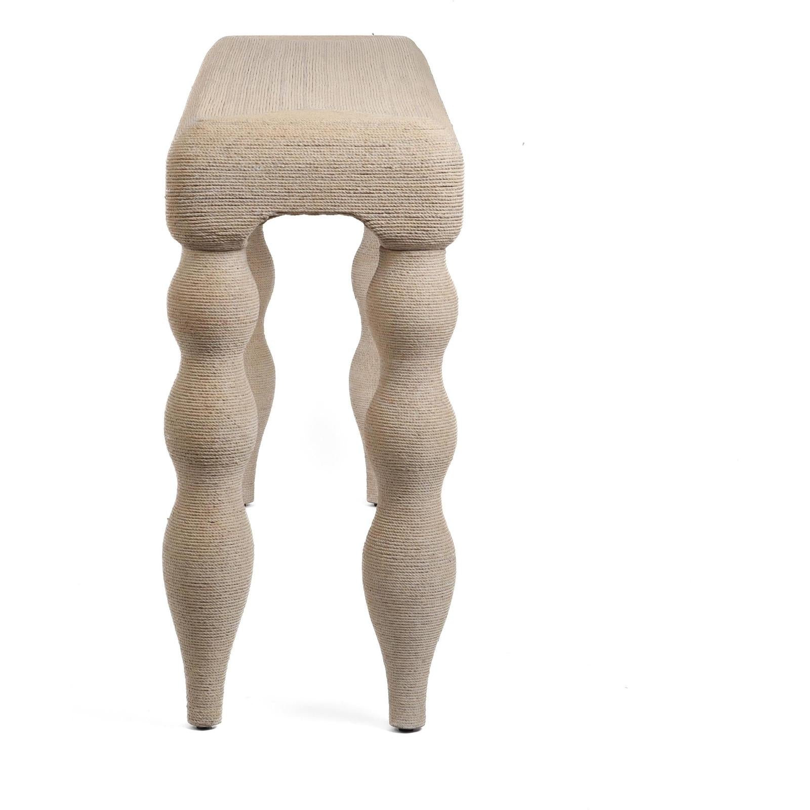 TOV Furniture Vicky Natural Woven Seagrass Console Table