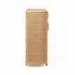 TOV Furniture Tarot Natural Rattan Bar Cabinet