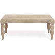 TOV Furniture Vicky Natural Woven Seagrass Rectangular Coffee Table