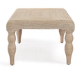 TOV Furniture Vicky Natural Woven Seagrass Rectangular Coffee Table