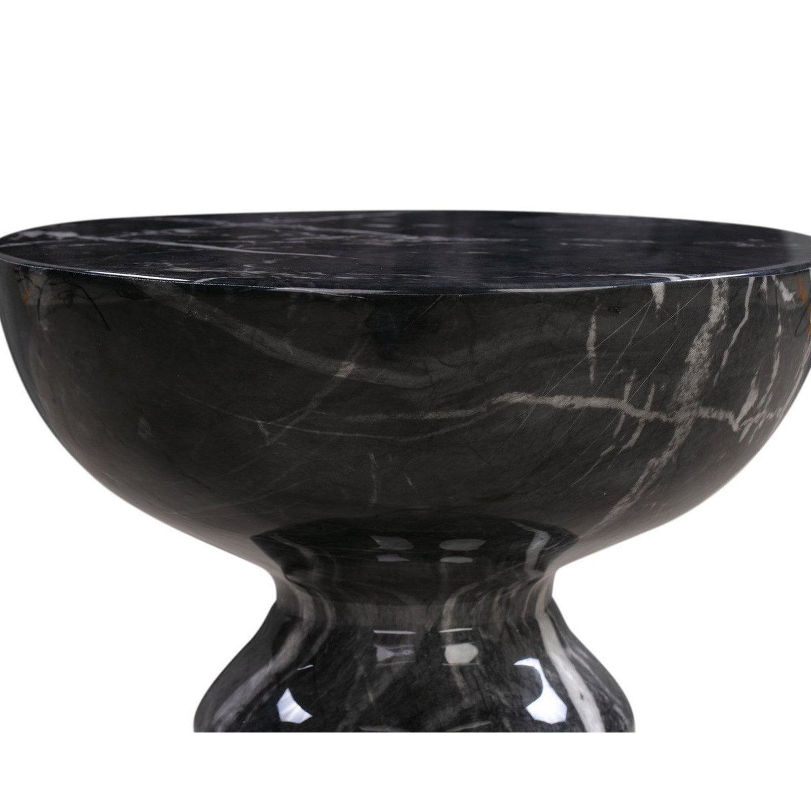 TOV Furniture Rue Marble Side Table