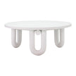 TOV Furniture Tildy Outdoor Concrete Coffee Table