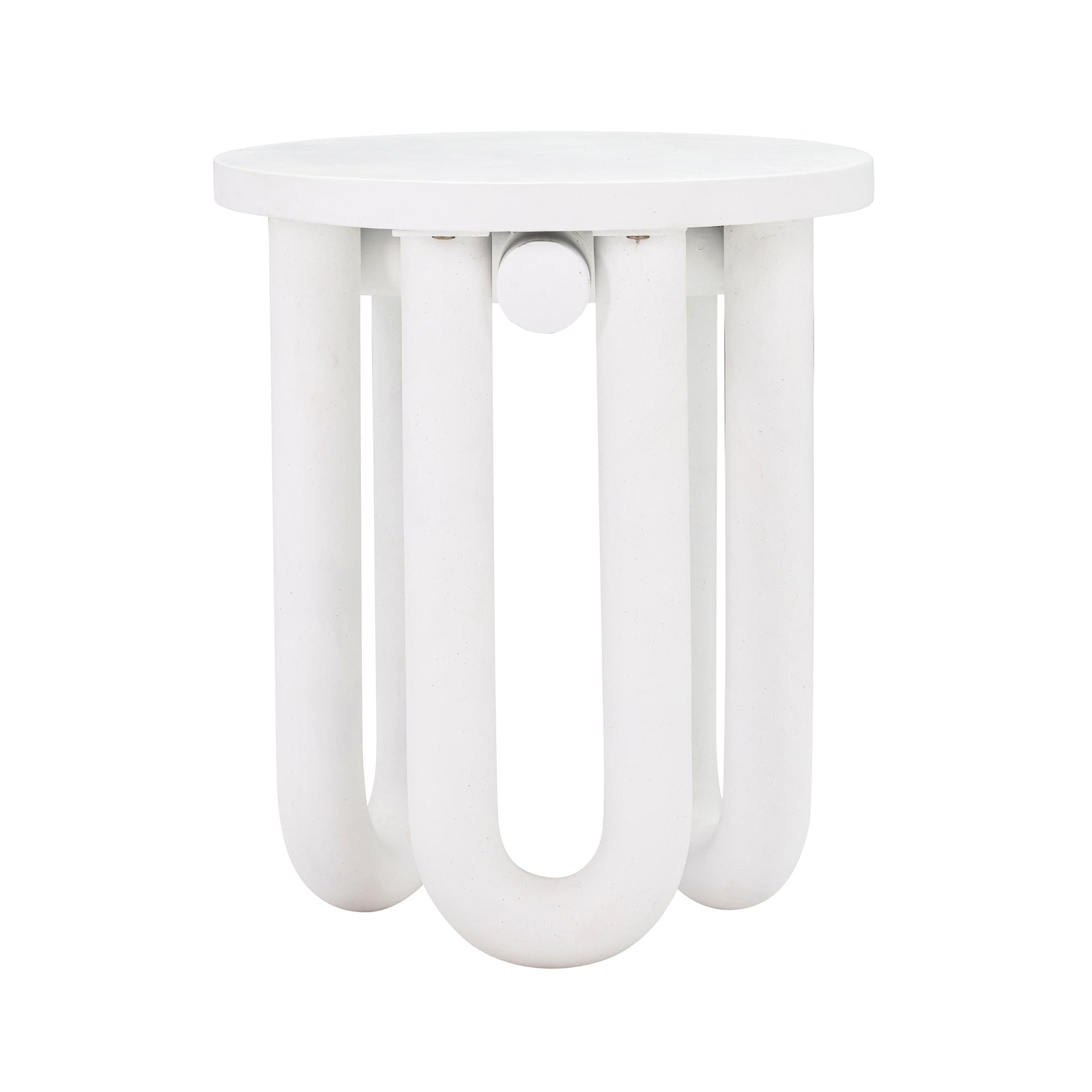 TOV Furniture Tildy Outdoor Concrete Side Table