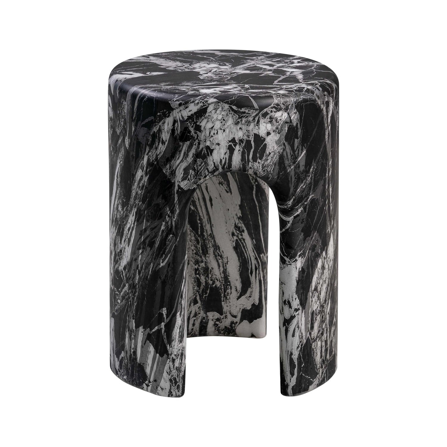 TOV Furniture Marisol Outdoor Concrete Side Table