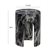 TOV Furniture Marisol Outdoor Concrete Side Table