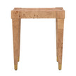 TOV Furniture Brandyss Burl End Table