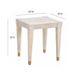 TOV Furniture Brandyss Burl End Table