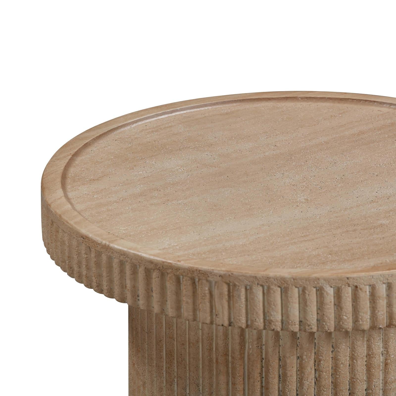 TOV Furniture Darcy Concrete Side Table