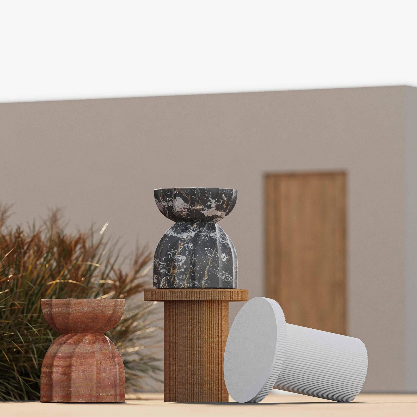 TOV Furniture Darcy Concrete Side Table