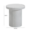 TOV Furniture Darcy Concrete Side Table