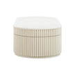 TOV Furniture Bella Cream Oval Coffee Table