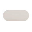 TOV Furniture Bella Cream Oval Coffee Table