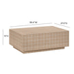 TOV Furniture Mixie Indoor / Outdoor Coffee Table
