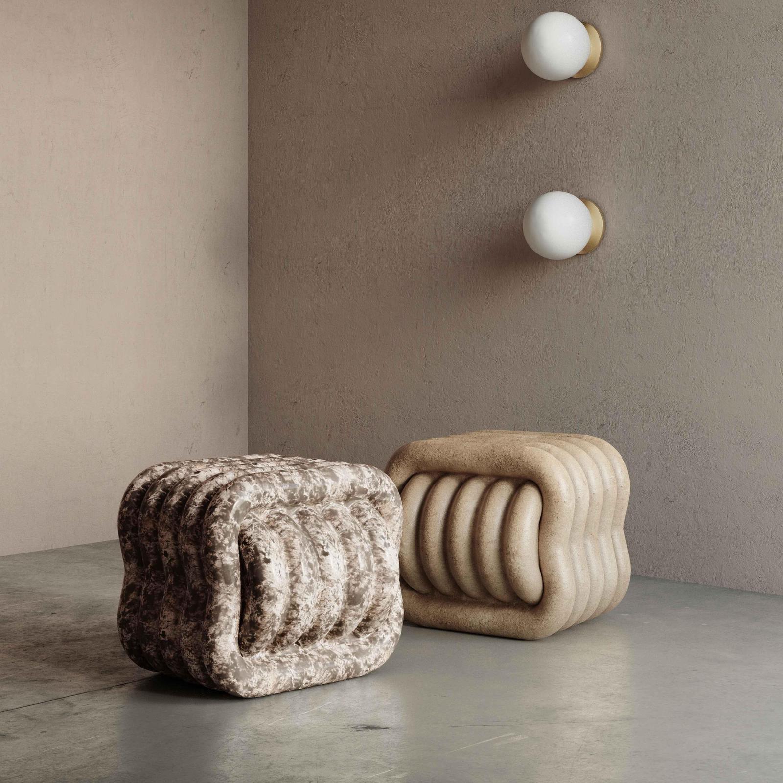 TOV Furniture Love Knot Indoor / Outdoor Accent Stool