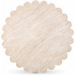 TOV Furniture Blossom Washed Faux Travertine Finish Indoor/Outdoor Round Coffee Table