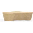 TOV Furniture Slab Natural Seagrass Coffee Table