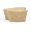 TOV Furniture Slab Natural Seagrass Coffee Table