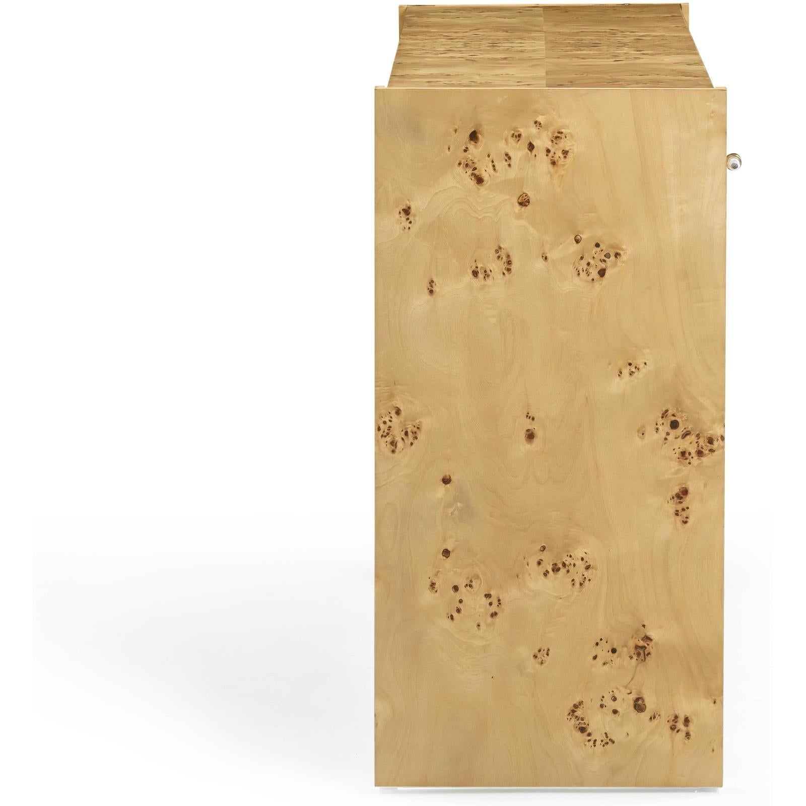TOV Furniture Brandyss Burl Console Table