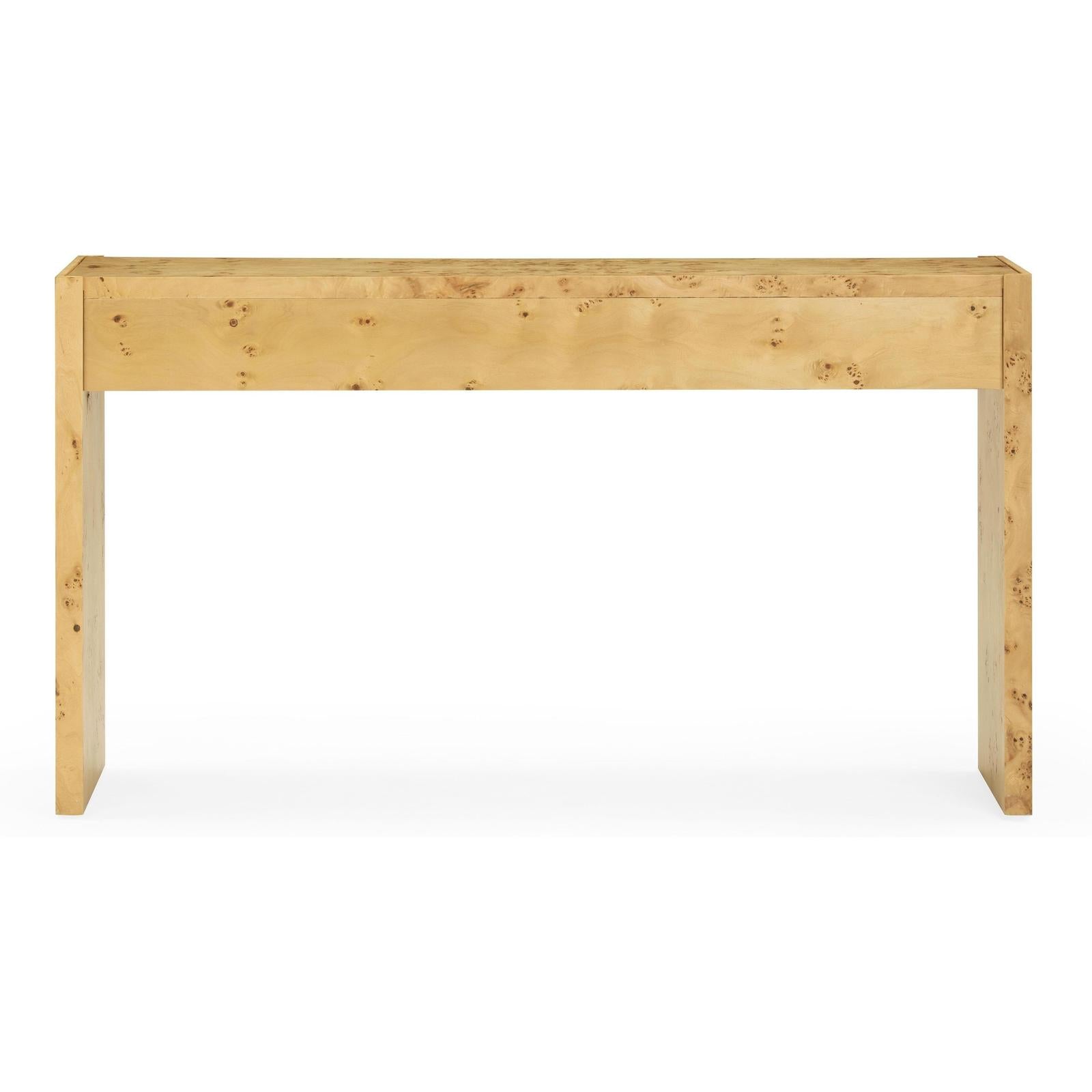 TOV Furniture Brandyss Burl Console Table