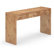 TOV Furniture Brandyss Burl Console Table