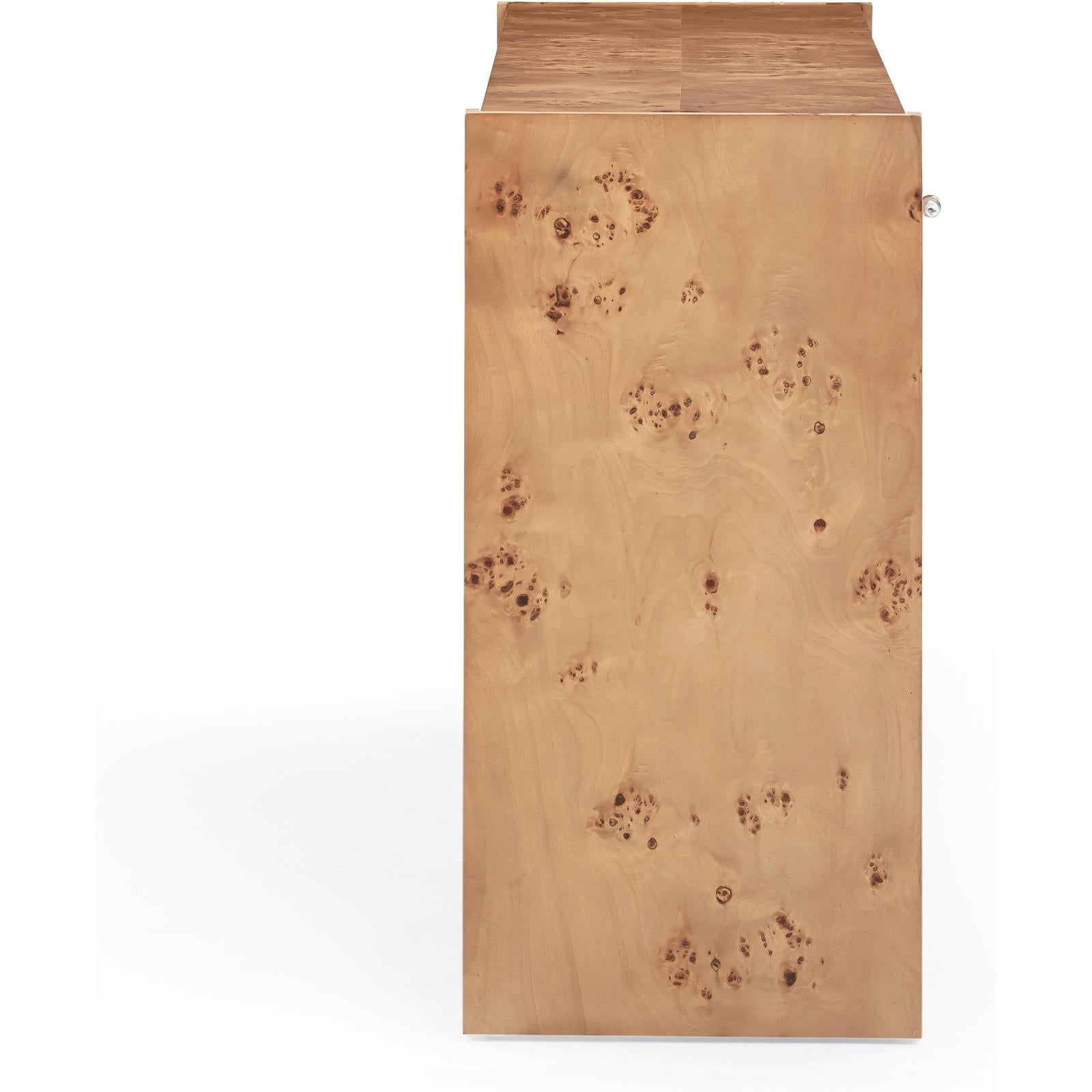 TOV Furniture Brandyss Burl Console Table