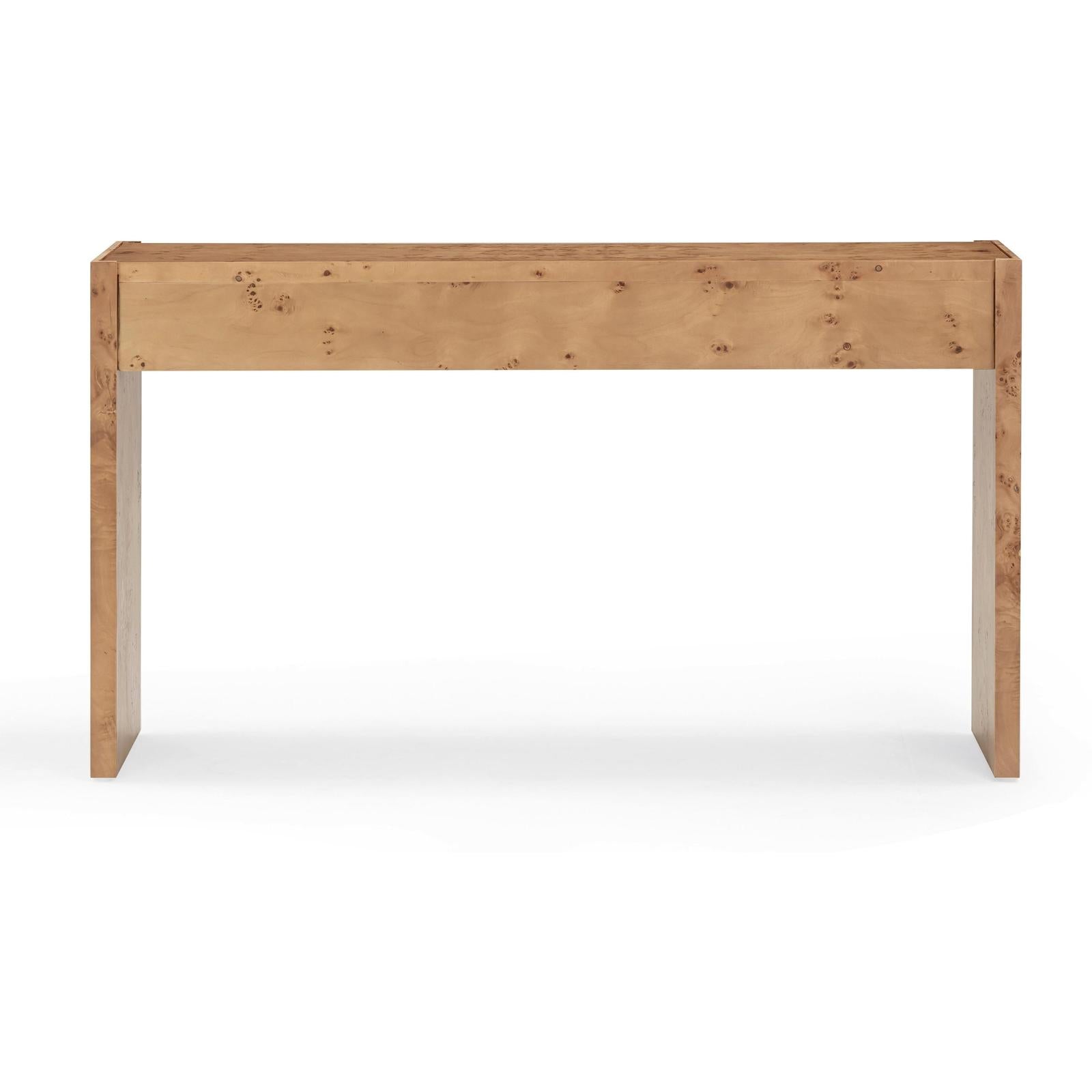 TOV Furniture Brandyss Burl Console Table