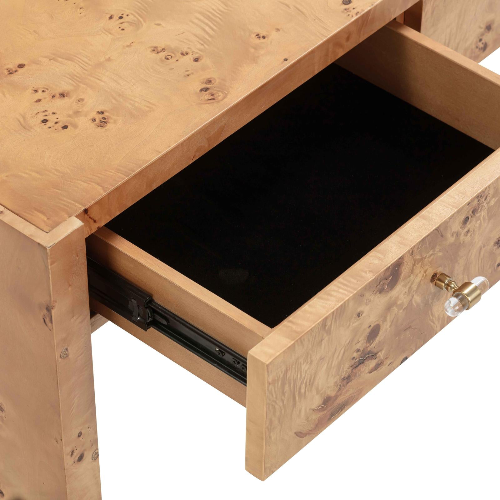 TOV Furniture Brandyss Burl Console Table