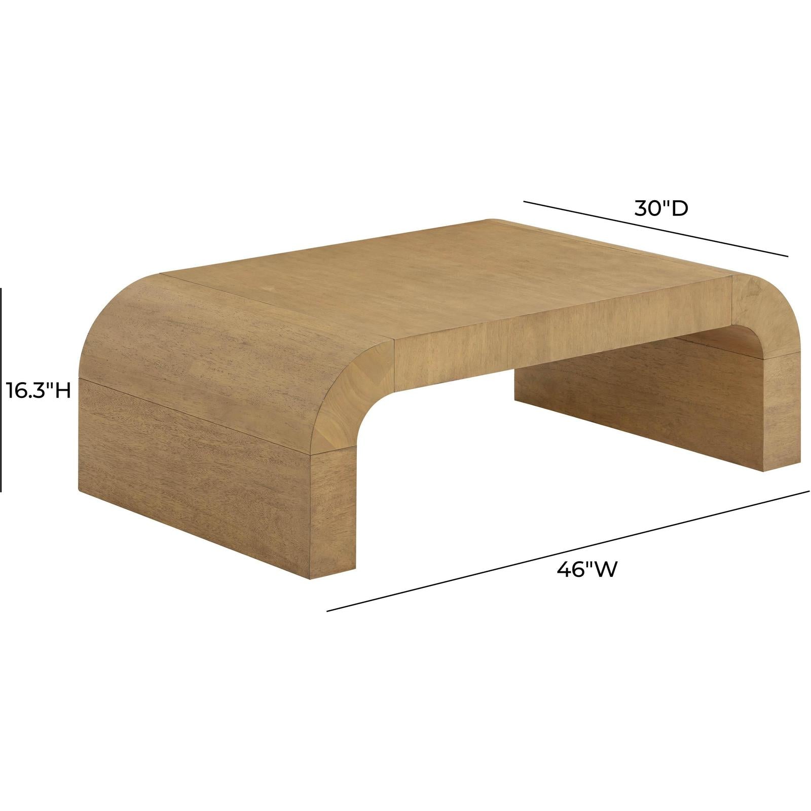 TOV Furniture Hump Arched Coffee Table