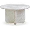 TOV Furniture Juju Faux Marble Indoor/Outdoor Round Coffee Table