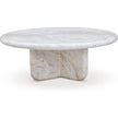 TOV Furniture Juju Faux Marble Indoor/Outdoor Round Coffee Table